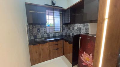 Kitchen Image of 350 Sq.ft 1 RK Apartment / Flat for rent in Scheme No 94C Indore for Rs. 13000