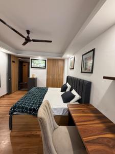 Bedroom Image of 600 Sq.ft 1 RK Apartment / Flat for rent in DLF Phase 3 Gurgaon for Rs. 26000