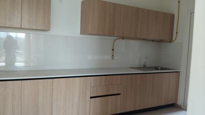 Kitchen Image of 1600 Sq.ft 3 BHK Apartment / Flat for rent in Bhartiya Nikoo Homes 4, Tirumanahalli Bengaluru for Rs. 60000