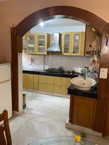 Kitchen Image of 2000 Sq.ft 3 BHK Apartment / Flat for rent in CGHS NPSC Apartment, Sector 2 Dwarka New Delhi for Rs. 58000