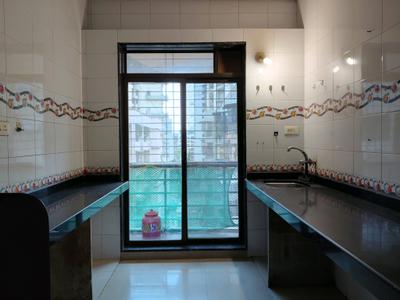 Kitchen Image of 610 Sq.ft 1 BHK Apartment / Flat for sale in Pushpak Nagar Navi Mumbai for Rs. 3820000