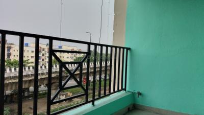 Balcony Image of 1472 Sq.ft 3 BHK Apartment / Flat for sale in Airport Gate no. 1 Kolkata for Rs. 7900000