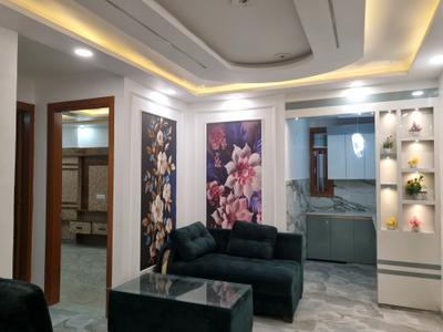 Living Room Image of 650 Sq.ft 2 BHK Apartment / Flat for sale in Dwarka Mor New Delhi for Rs. 4500000