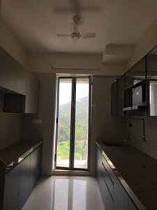 Kitchen Image of 637 Sq.ft 2 BHK Apartment / Flat for rent in Unique Vistas, Thane West Thane for Rs. 45000