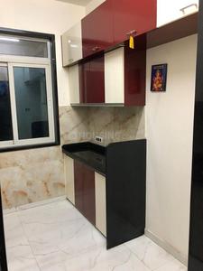 Kitchen Image of 578 Sq.ft 1 BHK Apartment / Flat for sale in Larkins Pride Palms, Thane West Thane for Rs. 8000000