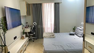 Bedroom Image of 1100 Sq.ft 3 BHK Apartment / Flat for sale in Radhe Infinity, Kudasan Gandhinagar for Rs. 16300000