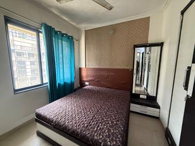 Bedroom Image of 700 Sq.ft 2 BHK Apartment / Flat for rent in Kasarvadavali Thane for Rs. 23000