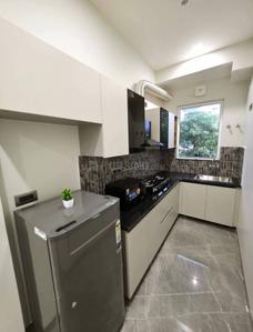Kitchen Image of 950 Sq.ft 1 BHK Builder Floor for rent in Palam Vihar Gurgaon for Rs. 32000