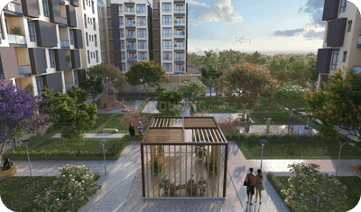 BHK 954 Sqft Flat for sale at Joka, Property ID 17502818