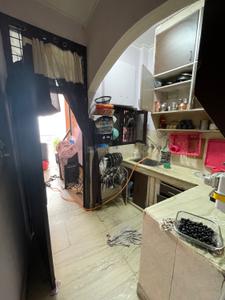Kitchen Image of 535 Sq.ft 1 BHK Builder Floor for sale in Krishna Nagar New Delhi for Rs. 4500000