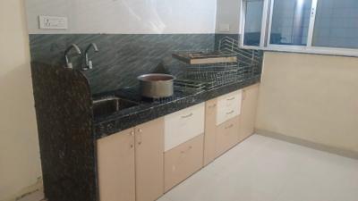 Kitchen Image of 658 Sq.ft 1 BHK Apartment / Flat for rent in Jagtap Dairy Pune for Rs. 17000