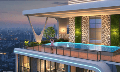 Image of 1202 Sq.ft 3 BHK Apartment / Flat for sale in Thane West, Thane for Rs. 19800000