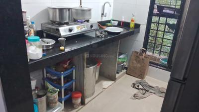 Kitchen Image of 662 Sq.ft 1 BHK Apartment / Flat for sale in satyam villa, Rabale Navi Mumbai for Rs. 7500000