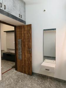 Bedroom Image of 600 Sq.ft 1.5 BHK Builder Floor for rent in Hebbal Bengaluru for Rs. 15000