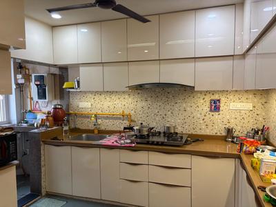 Kitchen Image of 1710 Sq.ft 3 BHK Apartment / Flat for sale in South Bopal Ahmedabad for Rs. 16000000
