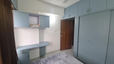 Bedroom Image of 2000 Sq.ft 3 BHK Apartment / Flat for rent in Shadhna Skywalk, Chandkheda Ahmedabad for Rs. 38000