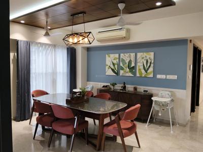 Dining Area Image of 4475 Sq.ft 4 BHK Apartment / Flat for sale in Paarijat Eclat, Iscon Ambli Road Ahmedabad for Rs. 53000000