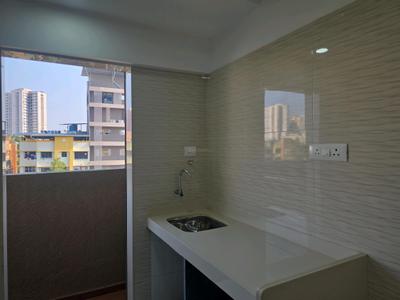 Kitchen Image of 650 Sq.ft 1 BHK Apartment / Flat for sale in Sai Abhyuday Complex Grande, Nalasopara West Nala Sopara for Rs. 3850000
