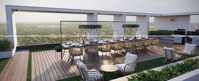 Image of 1050 Sq.ft 2 BHK Apartment / Flat for sale in Supreme Rivana Ph I, Punawale, Pune for Rs. 8670000