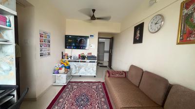 Living Room Image of 650 Sq.ft 1 BHK Apartment / Flat for sale in Ulwe Navi Mumbai for Rs. 5500000