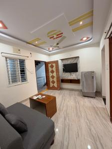 Hall Image of 750 Sq.ft 1 BHK Apartment / Flat for rent in Gachibowli Hyderabad for Rs. 28000