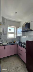Kitchen Image of 1000 Sq.ft 1 BHK Apartment / Flat for rent in Greater Kailash Jammu for Rs. 24000