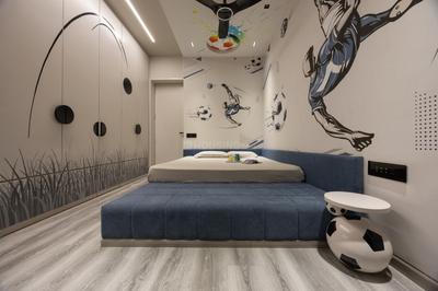 Bedroom Image of 2700 Sq.ft 4 BHK Apartment / Flat for sale in Riviera Springs, Shela Ahmedabad for Rs. 32500000