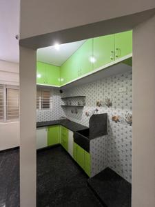 Kitchen Image of 600 Sq.ft 1 BHK Independent House for rent in JP Nagar Bengaluru for Rs. 18000