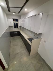 Kitchen Image of 1000 Sq.ft 3 BHK Builder Floor for rent in Sector 24 Rohini New Delhi for Rs. 21000