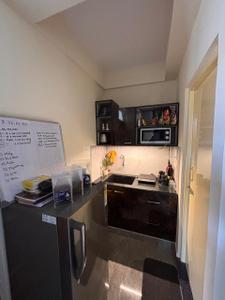 Kitchen Image of 350 Sq.ft 1 RK Apartment / Flat for rent in Domlur Layout Bengaluru for Rs. 28000