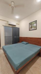 Bedroom Image of 1500 Sq.ft 1 RK Apartment / Flat for rent in Vijay Nagar Indore for Rs. 18000