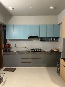 Kitchen Image of 1500 Sq.ft 3 BHK Apartment / Flat for sale in Vishwanath Samam, Shela Ahmedabad for Rs. 9000000