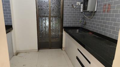 Kitchen Image of 600 Sq.ft 1 BHK Apartment / Flat for rent in Raunak City, Kalyan West Kalyan for Rs. 16000