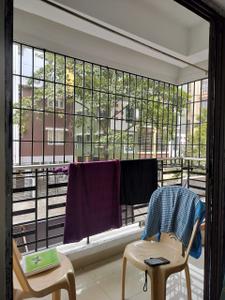 Balcony Image of 1480 Sq.ft 3 BHK Apartment / Flat for sale in New Town Kolkata for Rs. 9800000