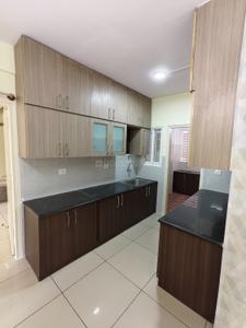 Kitchen Image of 1315 Sq.ft 2 BHK Apartment / Flat for rent in GR Sagar Nivas, Rayasandra Bengaluru for Rs. 38000