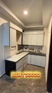 Kitchen Image of 1250 Sq.ft 3 BHK Apartment / Flat for rent in Vaishali Ghaziabad for Rs. 30000