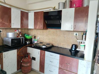 Kitchen Image of 1570 Sq.ft 3 BHK Apartment / Flat for sale in Paryavaran Balaji Apartments by Sai Paryavaran Constructions, Hegganahalli, Bengaluru North Bengaluru for Rs. 8900000