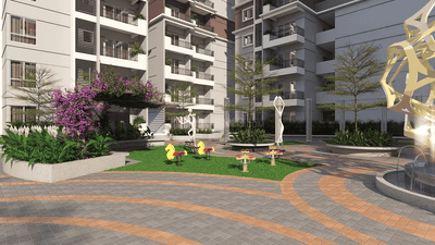 Image of 1100 Sq.ft 2 BHK Apartment / Flat for sale in Abhee Celestial City, Gunjur, Bengaluru for Rs. 13112405