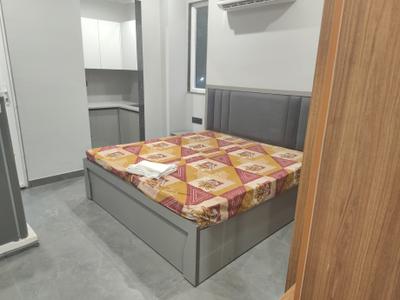 Bedroom Image of 1200 Sq.ft 1 RK Builder Floor for rent in Sector 46 Gurgaon for Rs. 25000