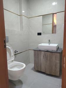 Bedroom Two Image of 1800 Sq.ft 3 BHK Builder Floor for rent in Freedom Fighters Enclave New Delhi for Rs. 55000