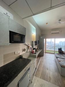 Kitchen Image of 435 Sq.ft 1 RK Studio for sale in Paramount Golfforeste Oak &amp; Pine, Surajpur Greater Noida for Rs. 3000000