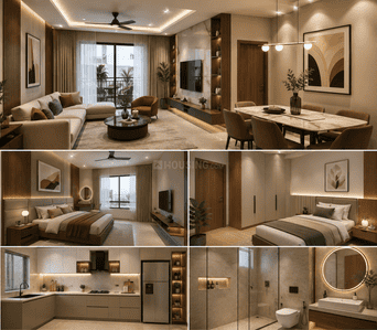 Image of 1813 Sq.ft 3 BHK Apartment / Flat for sale in Benson Town, Bengaluru for Rs. 31700000