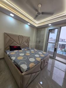 Bedroom Image of 550 Sq.ft 1 RK Builder Floor for rent in Rajouri Garden New Delhi for Rs. 12500