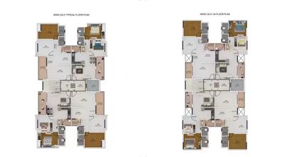 Image of 1365 Sq.ft 3 BHK Apartment / Flat for sale in Nirman Milestone, Ravet, Pune for Rs. 7560000