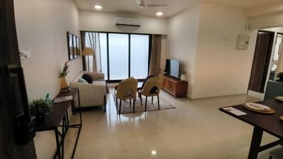 Living Room Image of 950 Sq.ft 3 BHK Apartment / Flat for sale in Chandak Stella, Goregaon West Mumbai for Rs. 35000000