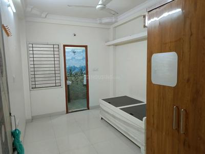 Bedroom Image of 600 Sq.ft 1 BHK Builder Floor for rent in Mahalakshmi Nagar Indore for Rs. 12500
