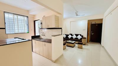 Kitchen Image of 940 Sq.ft 2 BHK Apartment / Flat for rent in Palasia Indore for Rs. 30000