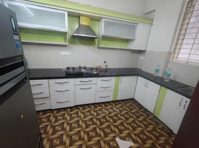 Kitchen Image of 1100 Sq.ft 2 BHK Apartment / Flat for rent in Shikhar Balaji Heights, Mahalakshmi Nagar Indore for Rs. 25000