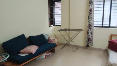 Living Room Image of 550 Sq.ft 1 BHK Apartment / Flat for rent in Shanti Nagar Bengaluru for Rs. 37000