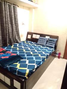 Bedroom Image of 600 Sq.ft 1 BHK Builder Floor for rent in Wadgaon Sheri Pune for Rs. 20000